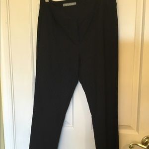 Navy blue stretchy dress pants